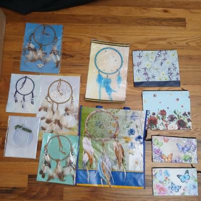 Dream catchers and Butterfly bags
