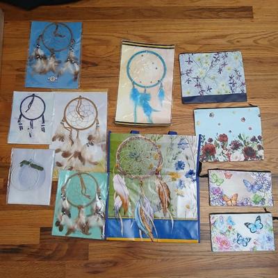 Dream catchers and Butterfly bags