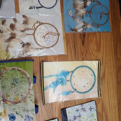 Dream catchers and Butterfly bags