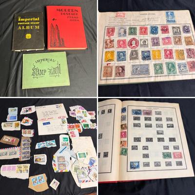 Vintage Stamp Books (GB-MG)