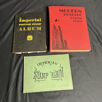 Vintage Stamp Books (GB-MG)
