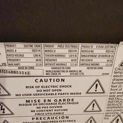 Electralog Compact Electric Stove (GB-JS)