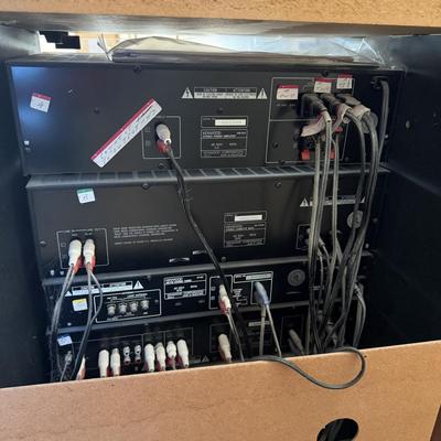 Kenwood Stereo System & Audio Rack (LR-MG)