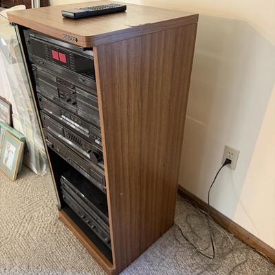 Kenwood Stereo System & Audio Rack (LR-MG)