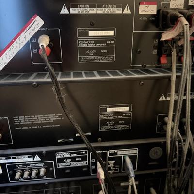 Kenwood Stereo System & Audio Rack (LR-MG)