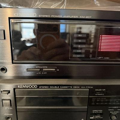 Kenwood Stereo System & Audio Rack (LR-MG)