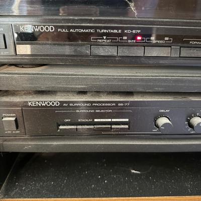 Kenwood Stereo System & Audio Rack (LR-MG)