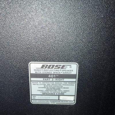 Bose 401 Speakers (LR-MG)