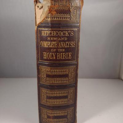 Hitchcock's New and Complete Analysis of the Holy Bible- Antique Printing (1882)