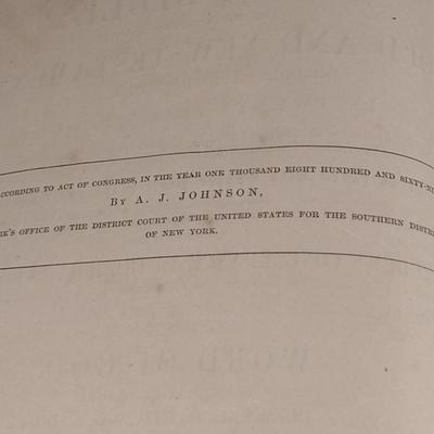 Hitchcock's New and Complete Analysis of the Holy Bible- Antique Printing (1882)