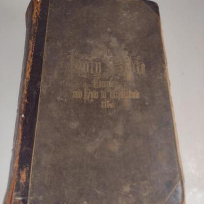 Hitchcock's New and Complete Analysis of the Holy Bible- Antique Printing (1882)