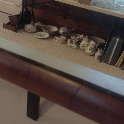 Wood Framed Wall Mirror- Approx 25" x 16"