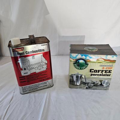 Vintage Coleman Camping Stove, Lantern & More (G-JS)