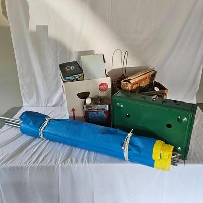 Vintage Coleman Camping Stove, Lantern & More (G-JS)