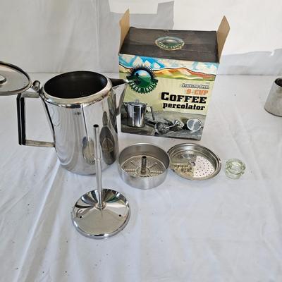 Vintage Coleman Camping Stove, Lantern & More (G-JS)