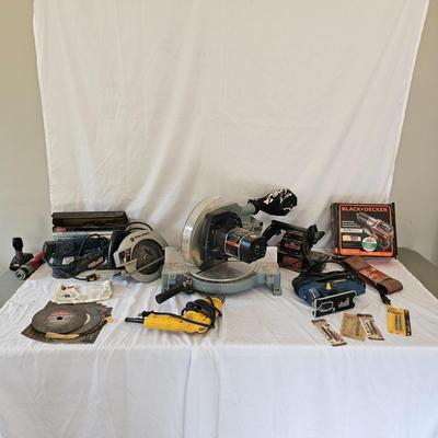 Delta, Ryobi, Black & Decker Power Hand Tools & More (G-JS)