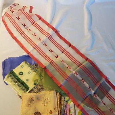 Antique and Vintage Linens, Chifon Scarves, Gloves and More (D-KD)