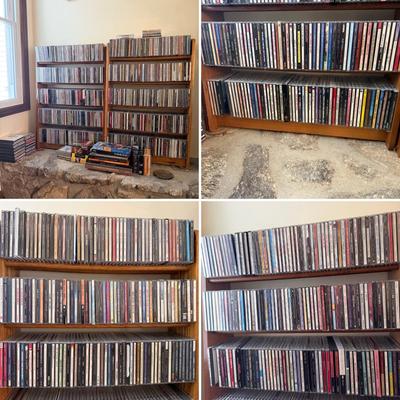 Large Selection of CDs & CD Racks (LR-MG)