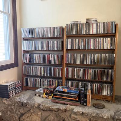 Large Selection of CDs & CD Racks (LR-MG)