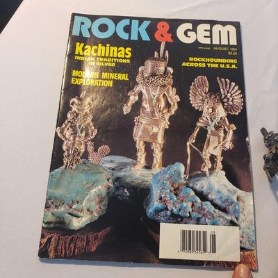 C. Sues Hopi Kachina & "Hopi Bird" Hand Painted Pottery (D-KD)