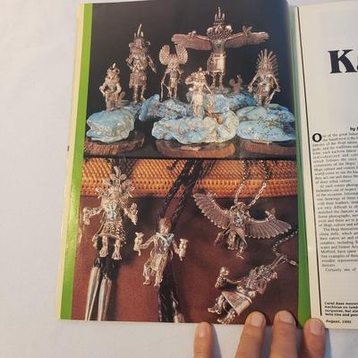 C. Sues Hopi Kachina & "Hopi Bird" Hand Painted Pottery (D-KD)