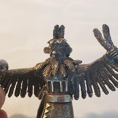 C. Sues Hopi Kachina & "Hopi Bird" Hand Painted Pottery (D-KD)