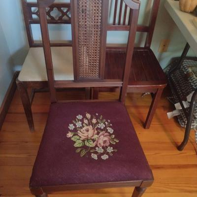Trio of Mismatched Chairs