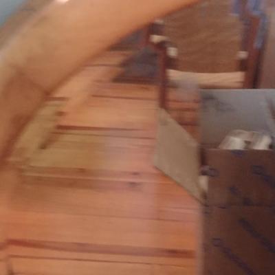 Wood Framed Mirror- Approx 44" x 20"