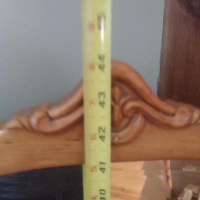 Wood Framed Mirror- Approx 44" x 20"