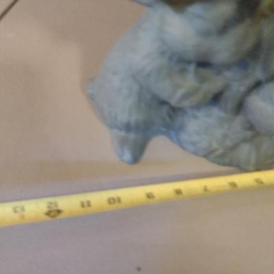Ceramic Rabbit Design Planter- Approx 10" Wide, 8" Tall