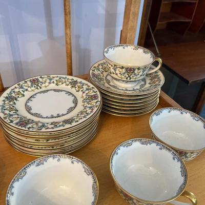 Sale Photo Thumbnail #15: Noritake Dishes, Serving Bowls and Platters, and Decor.

Bakers Rack not included.