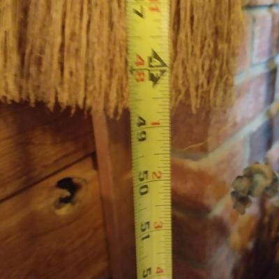 Hand Made Besom with Live Edge Handle- Approx 48" Long