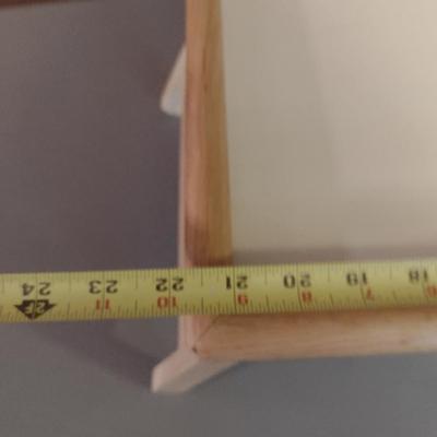 Wood Frame Bed Tray with Folding Legs- Approx 22" x 14"