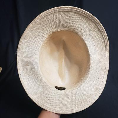 Three Straw and Ornate Feathered Hats (D-KD)