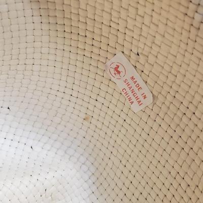 Three Straw and Ornate Feathered Hats (D-KD)