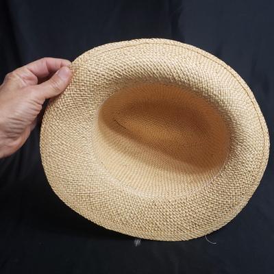 Three Straw and Ornate Feathered Hats (D-KD)