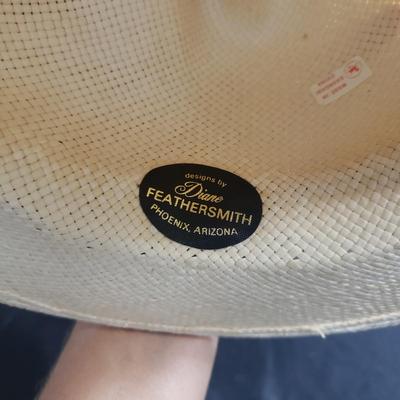 Three Straw and Ornate Feathered Hats (D-KD)