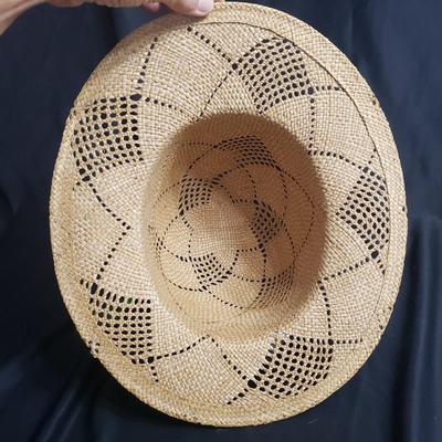 Three Straw and Ornate Feathered Hats (D-KD)