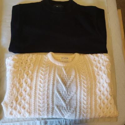 Women's Medium Irish, New England, Cashmere Sweaters (D-KD)