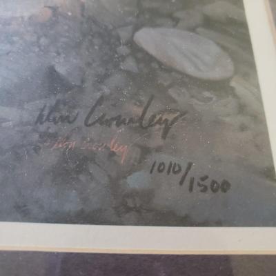 "Desert Sunset" by Donald Crowley-Signed Print (PB-KD)