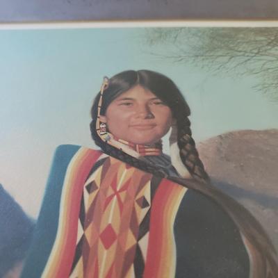 "Desert Sunset" by Donald Crowley-Signed Print (PB-KD)