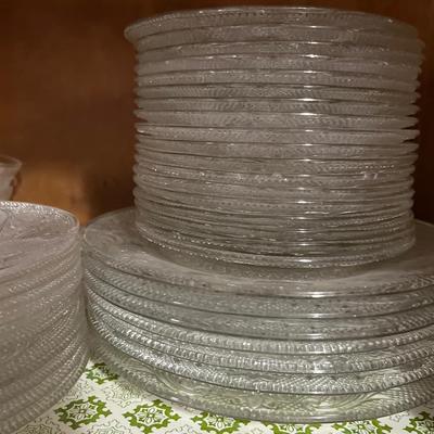 Sale Photo Thumbnail #53: Glasses, Dishes, cups and more.