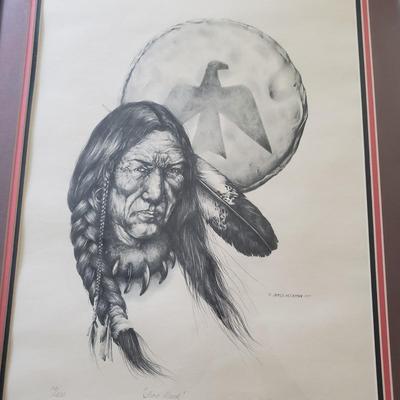 "Iron Hawk" by James Heckman-Signed & Numbered (PB-KD)