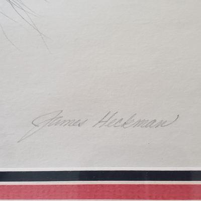 "Iron Hawk" by James Heckman-Signed & Numbered (PB-KD)