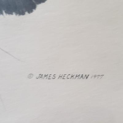 "Iron Hawk" by James Heckman-Signed & Numbered (PB-KD)