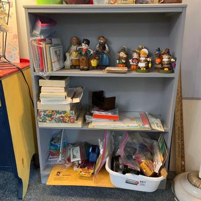 Sale Photo Thumbnail #113: Bookshelf, Nightstand, lamps, frames, decor and office supplies, Pictures
