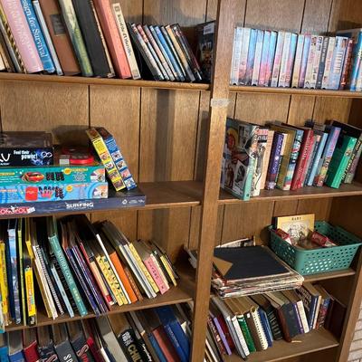 Sale Photo Thumbnail #115: Games, movies, books, yearbooks and more.