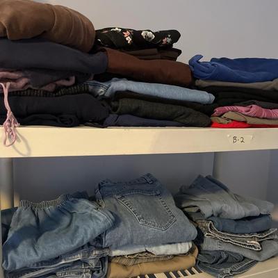 Sale Photo Thumbnail #126: Men’s & Womens Heans, T-shirts and more.