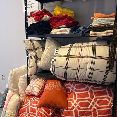 Sale Photo Thumbnail #128: Bedding and towels and linens