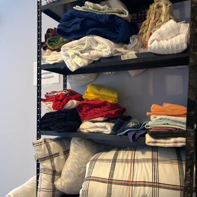 Sale Photo Thumbnail #129: Bedding and towels and linens